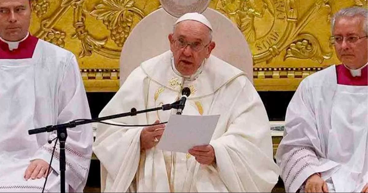 Papa Francisco celebra misa reconciliadora en Canadá