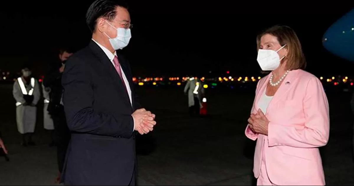 Pelosi dice que su visita TaiwÃ¡n es para apoyar a la isla ante las â€˜amenazasâ€™ de China
