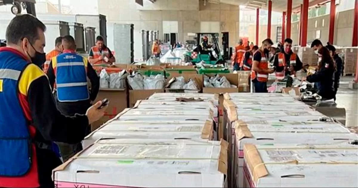 El embarque llegÃ³ al AICM y fue trasladado al Instituto Nacional de CancerologÃ­a para su almacenamiento.