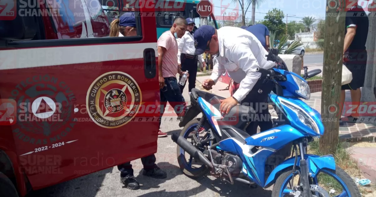 La mujer fue encontrada tirada y lastimada sola, pues el presunto responsable se dio a la fuga sin importarle el estado de salud de la motociclista.
