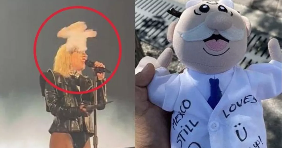 VIDEO: Muñeco de Dr. Simi le da en la cara a Lady Gaga en pleno concierto