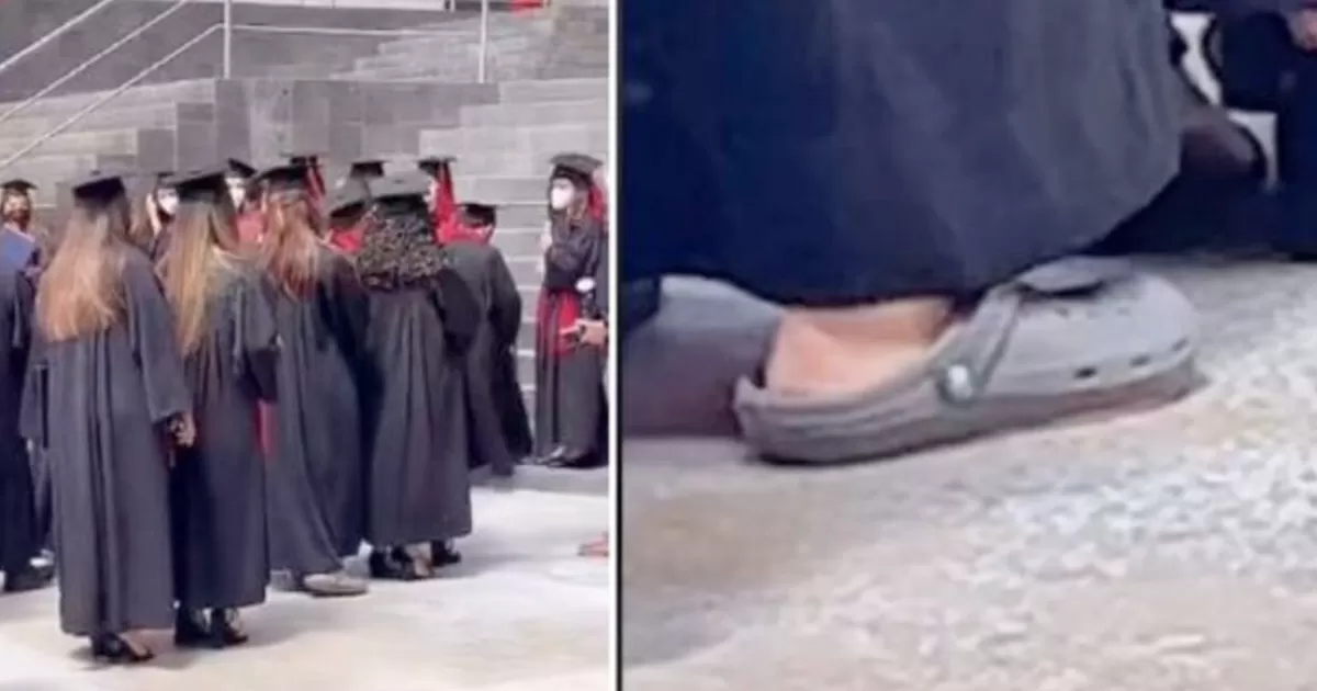 VIDEO: se burlan de jovencita que se gradúa en sandalias