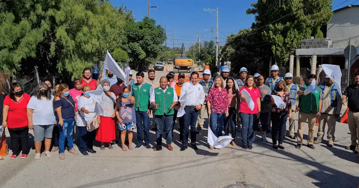 Arrancan trabajos de rehabilitación de drenaje en la colonia La Esperanza