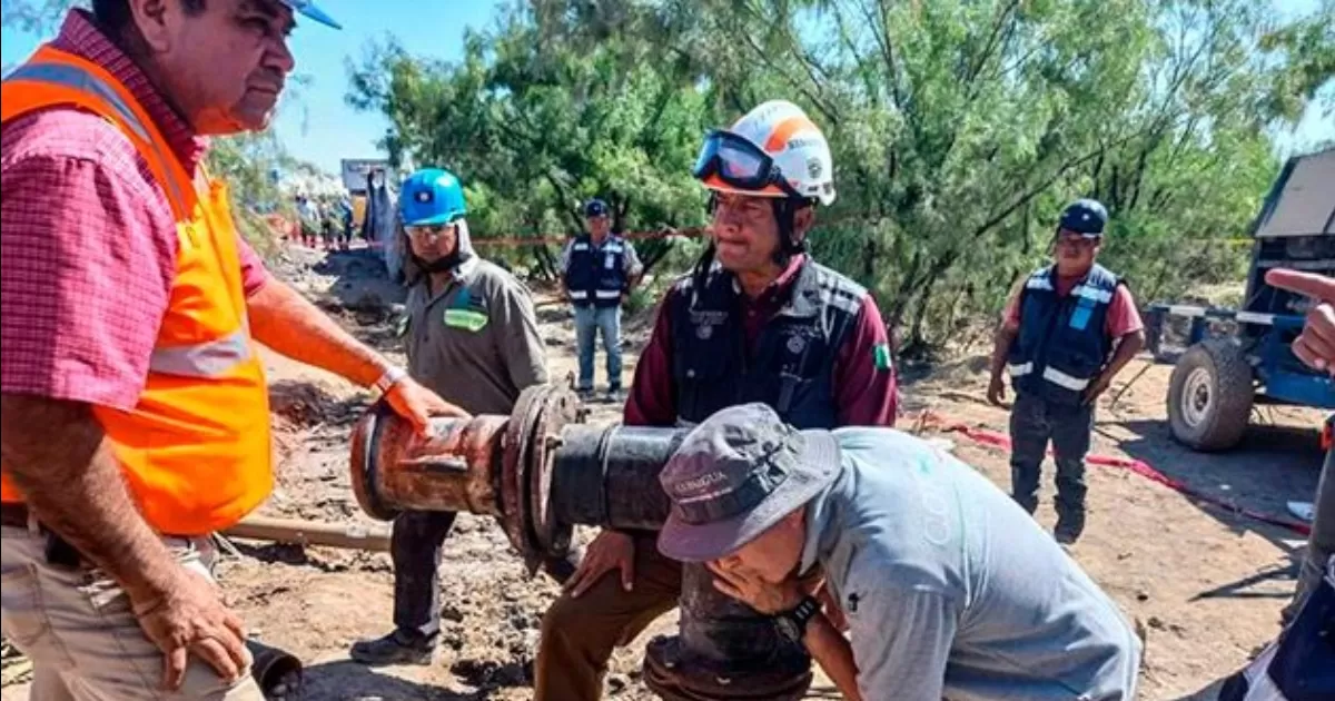 Se trabaja día y noche sin parar en rescate de mineros en Coahuila: AMLO