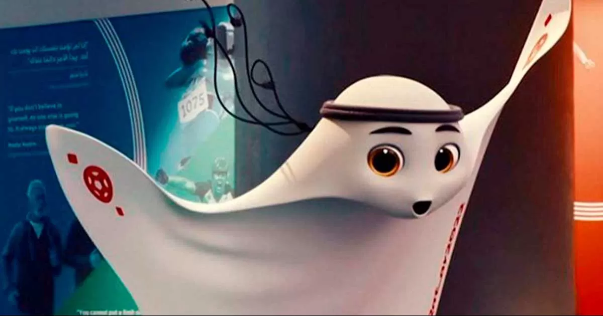 La kufiyya, prenda tradicional del país, es la decimonovena mascota en la historia de los Mundiales de futbol; será el rostro de esta edición.