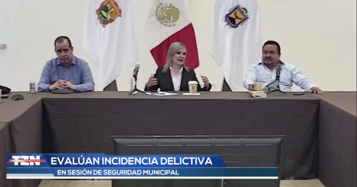 Evalúan incidencia delictiva en sesión de seguridad municipal