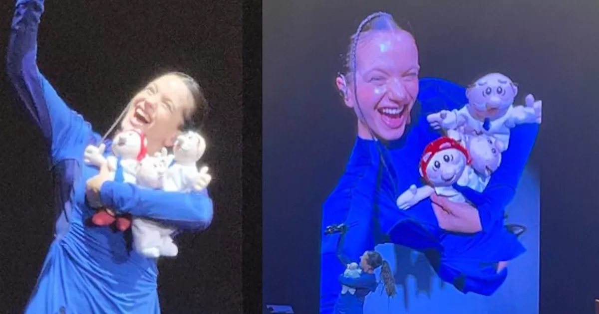 RosalÃ­a se mostrÃ³ feliz de estar en MÃ©xico, pues el pÃºblico se entregÃ³ al mÃ¡ximo