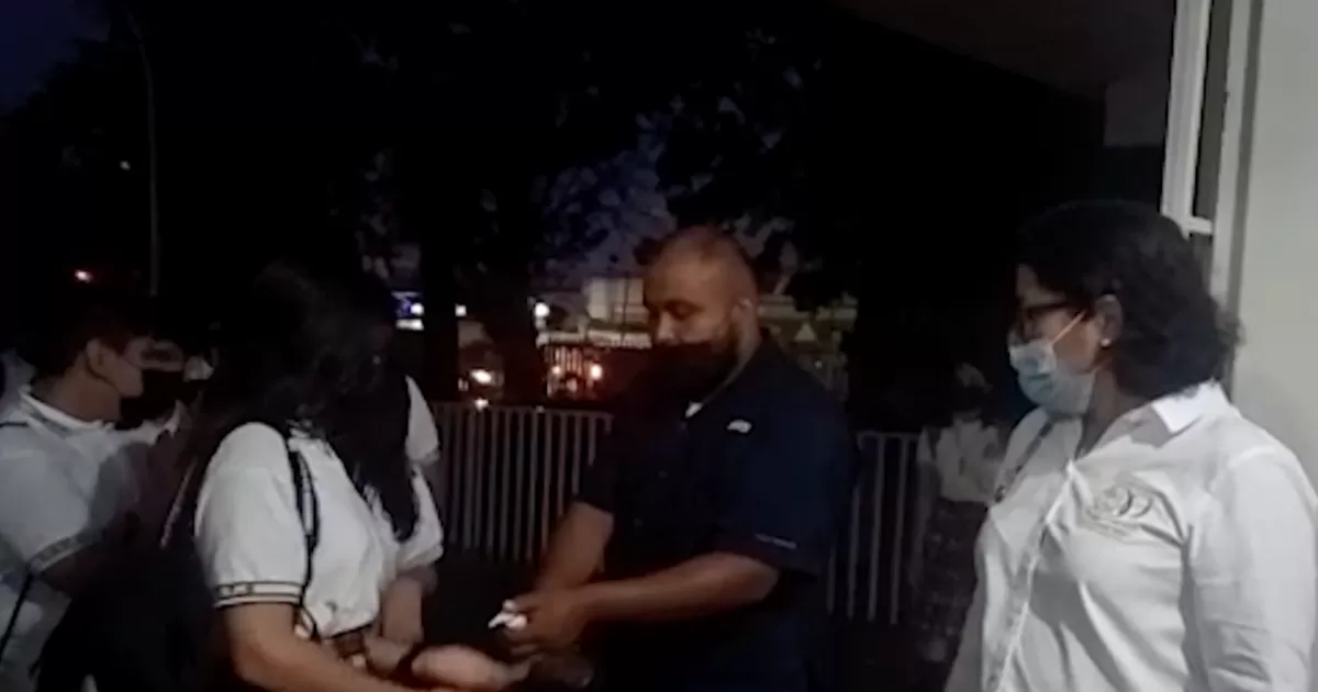 No hubo ceremonia de inicio por las fuertes lluvias.