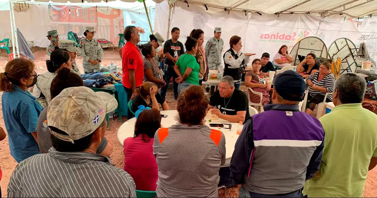 Se mantiene atención especial a familias de mineros