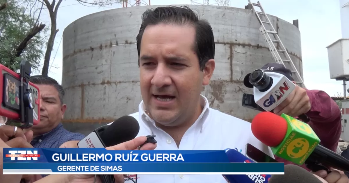 Lleva obra de tanque elevado un 70 % de avance