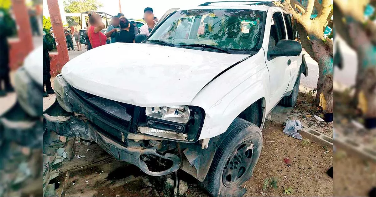 El responsable fue un menor de edad, mismo que quedÃ³ a disposiciÃ³n de las autoridades para que responda por las lesiones y daÃ±os.