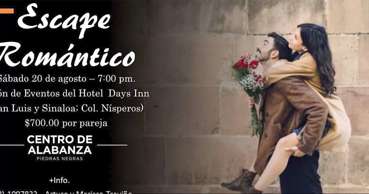 Durante este evento habrÃ¡ una serie de dinÃ¡micas para que el matrimonio fortalezca aspectos que se van perdiendo, como el romanticismo y la sana comunicaciÃ³n.