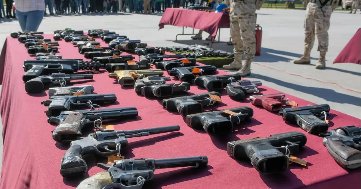 El mÃ³dulo de canje de armas es un establecimiento en el cual se recibe armamento, municiones y artefactos explosivos para su destrucciÃ³n de manera voluntaria y sin problemas legales.