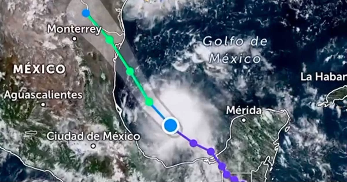 La posibilidad de que la onda tropical que se generÃ³ en el Caribe se convierta en depresiÃ³n aumentÃ³ a 60 por ciento.