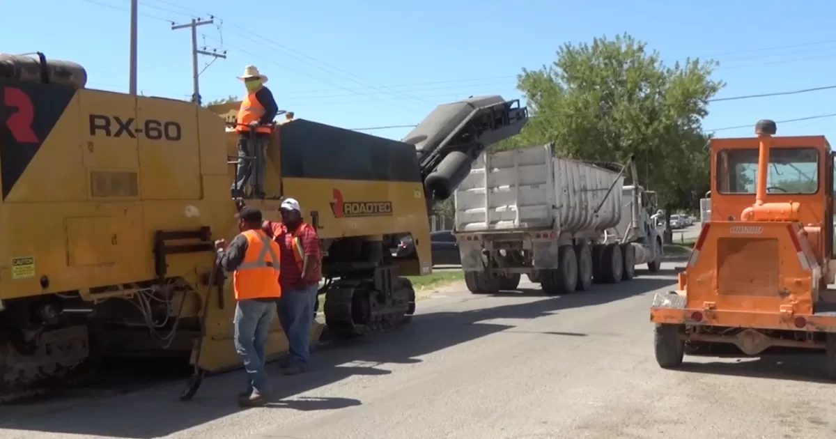 Pavimentación del bulevar Río Nilo ya presenta un avance del 80%