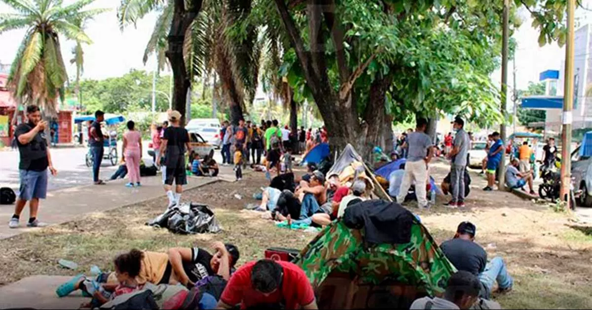 Nueva caravana migrante en Chiapas amenaza con salir hacia EU