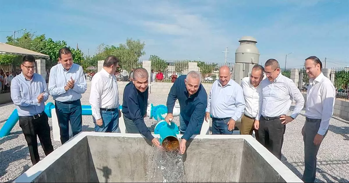 En el pozo de agua â€˜Nazasâ€™ se invirtieron poco mÃ¡s de 12 mdp para beneficio de 25 mil familias de TorreÃ³n.