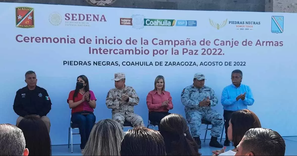 El mÃ³dulo de canje estarÃ¡ ubicado en la explanada de la presidencia municipal.