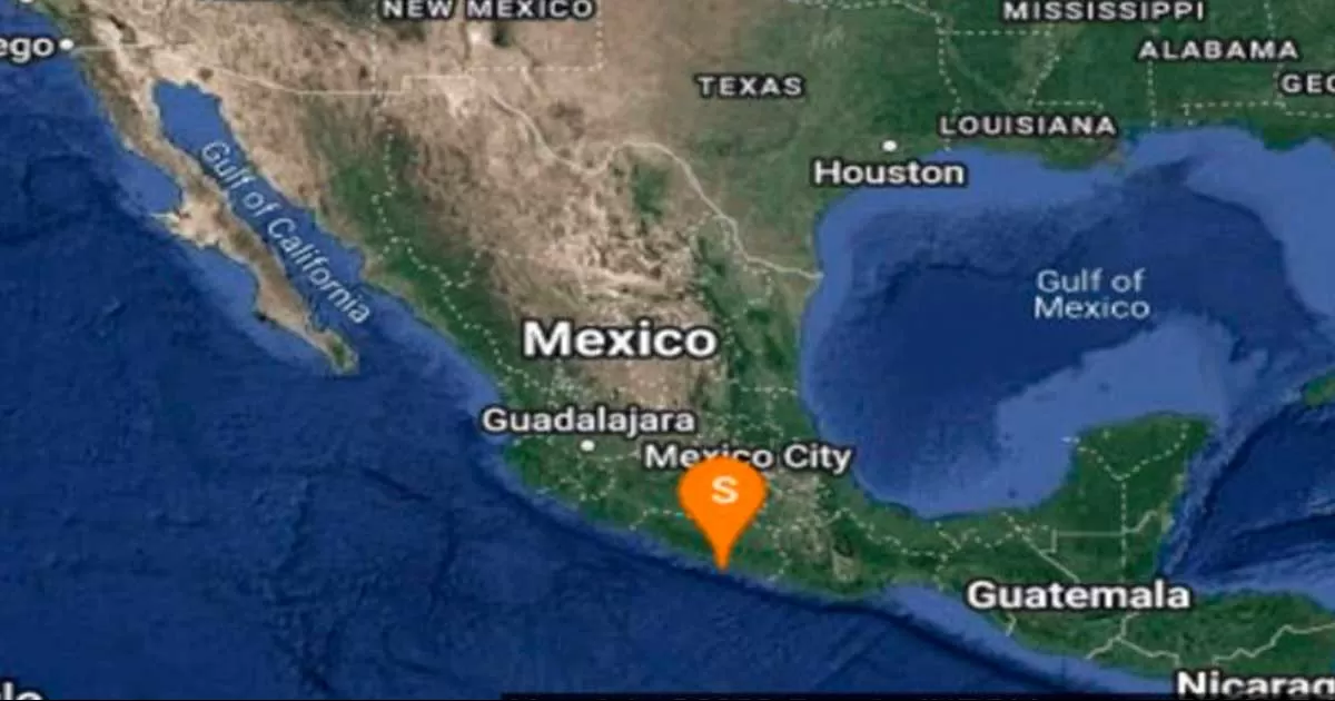El epicentro del sismo se localizÃ³ a 21 kilÃ³metros al sureste de Acapulco y tuvo una profundidad de 10 km.