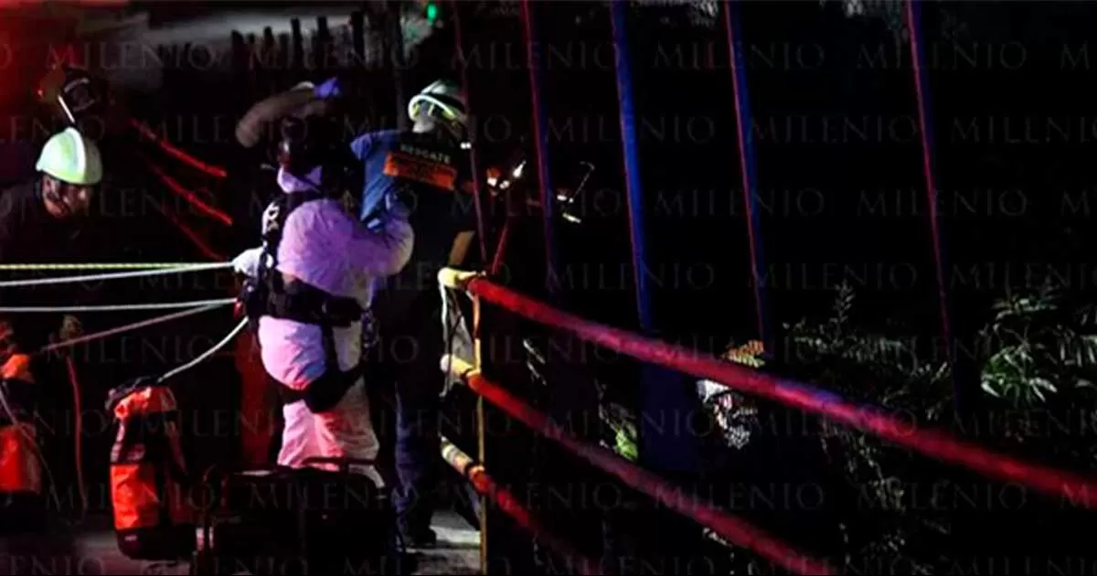 Hombre en situación de calle muere tras caída de más de 30 metros en puente en Puebla