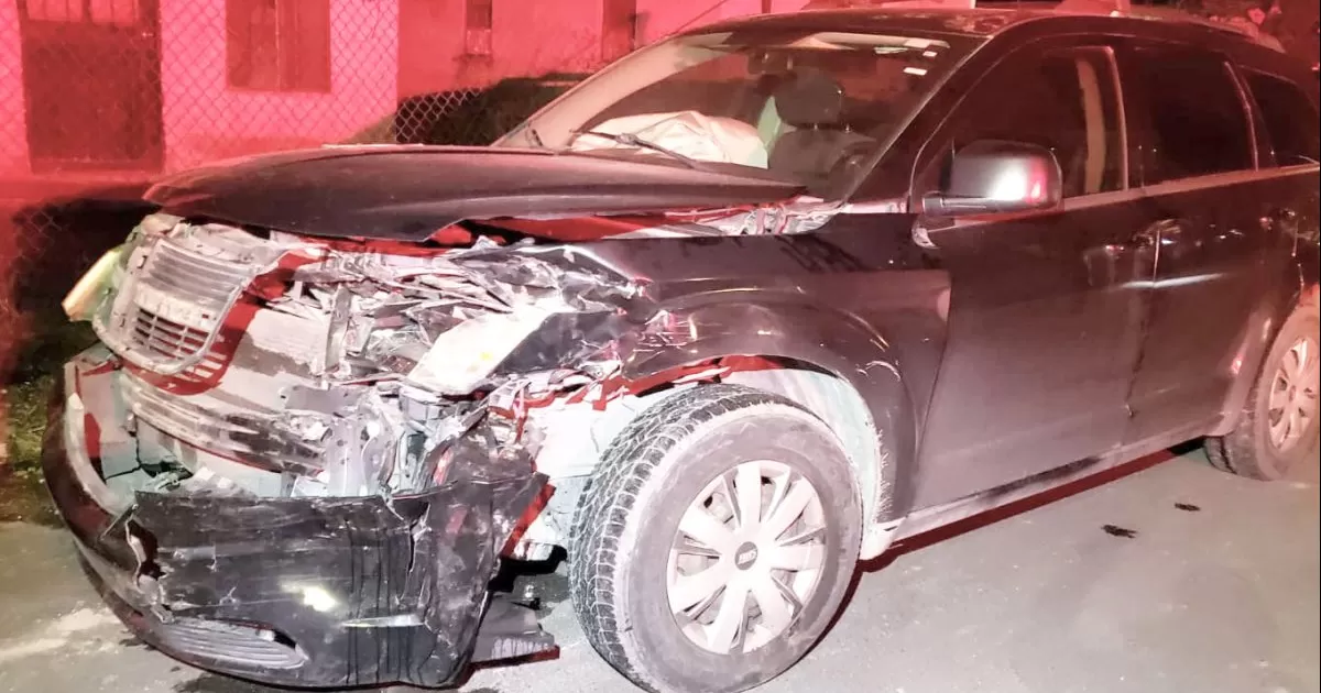 Protagoniza joven choque carambola