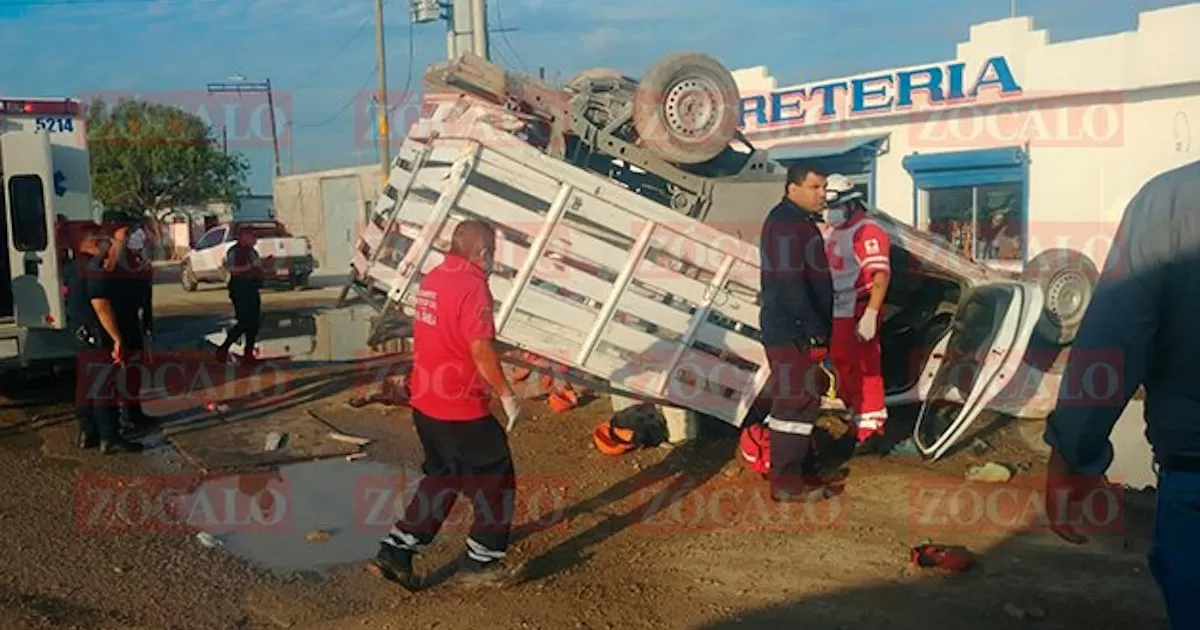 Los lesionados fueron trasladados a la clÃ­nica 11 del Seguro Social