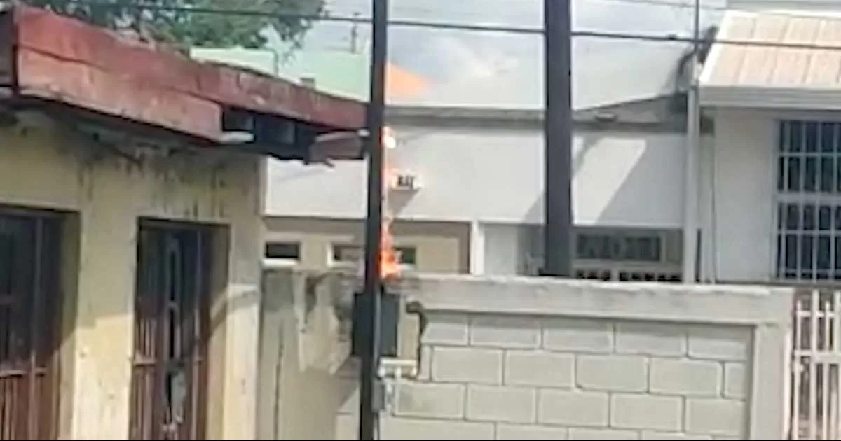 Directivos de la instituciÃ³n comentaron que el incendio se originÃ³ en la mufa.