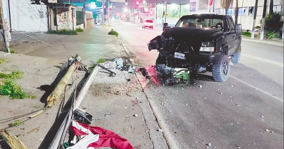 El accidente sucediÃ³ en RomÃ¡n Cepeda y Daniel FarÃ­as.