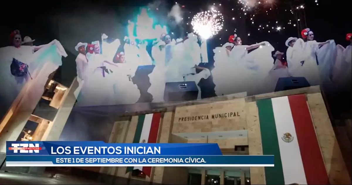 Este jueves a las 10 de la maÃ±ana iniciaron las actividades por el Mes Patrio, arrancando con una ceremonia cÃ­vica.