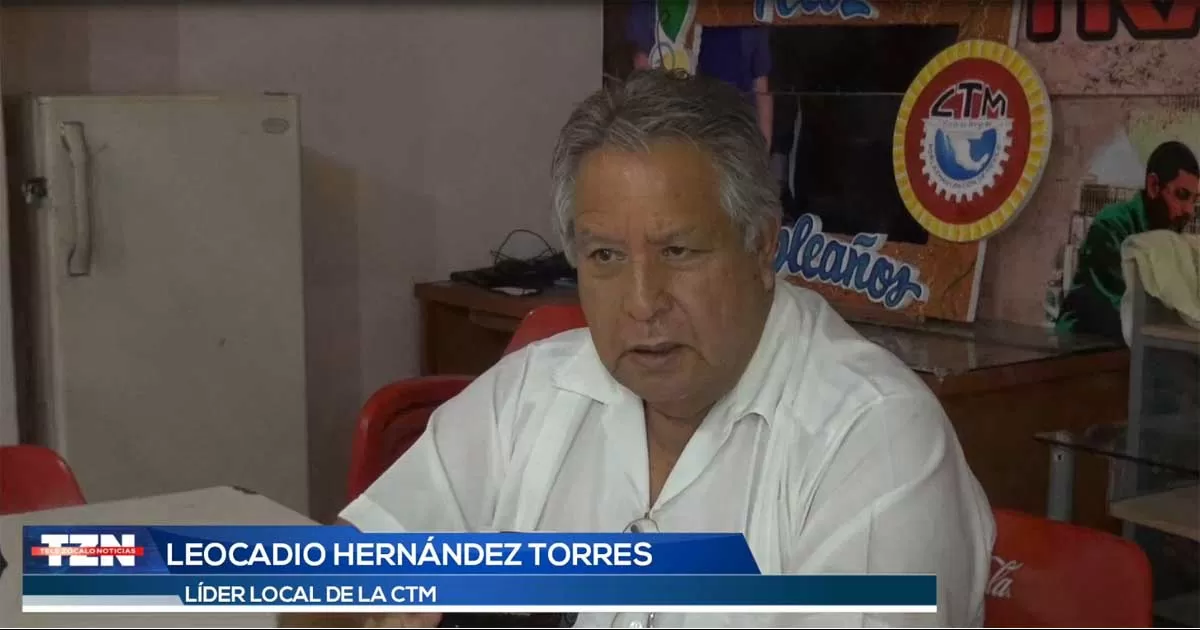 El lÃ­der de la CTM mencionÃ³ que todos los dÃ­as se busca que los empleados de las maquiladoras tenga las mejores condiciones laborales para ellos y sus familias.