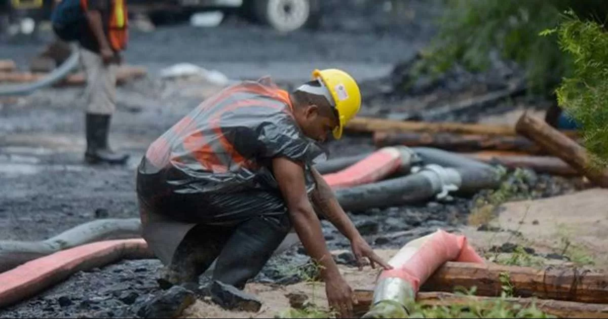 En las obras de rescate trabajarÃ¡n los cinco mineros sobrevivientes al derrumbe de la mina El Pinabete, ocurrido el pasado 3 de agosto.