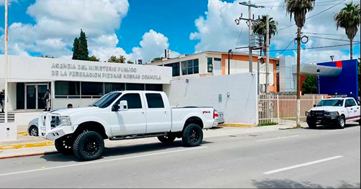 El conductor circulaba por el puente internacional nÃºmero dos en el momento que fue interceptado por los elementos de la Guardia Nacional