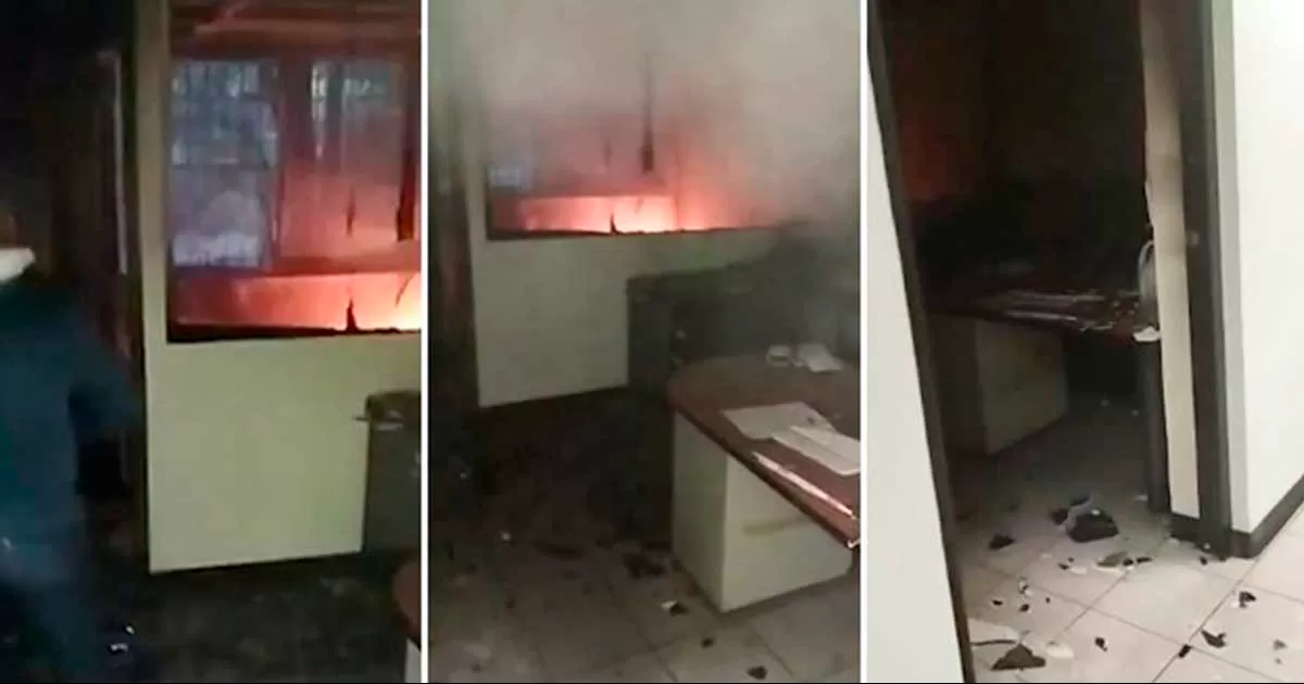 Queman Centro de Salud en Saltillo