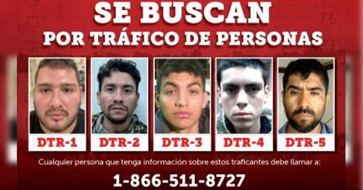 Busca EU capturar a 5 contrabandistas