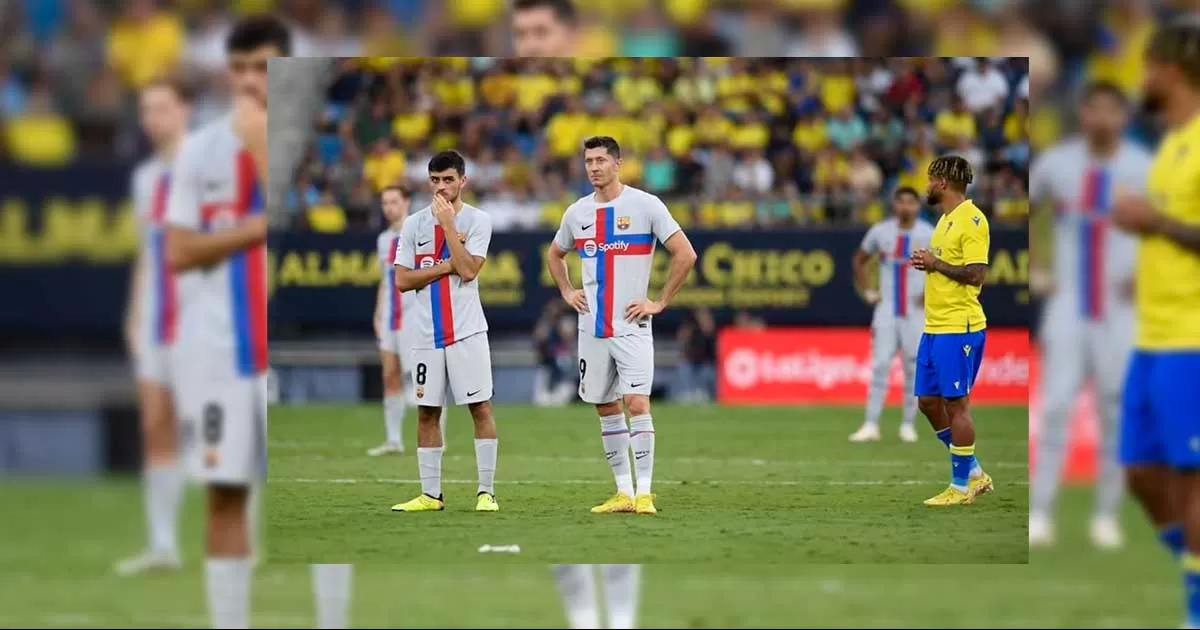 Detienen encuentro entre Cádiz y Barcelona por un problema con un aficionado en las gradas