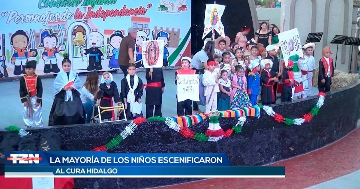 Inician fiestas patrias con concurso infantil