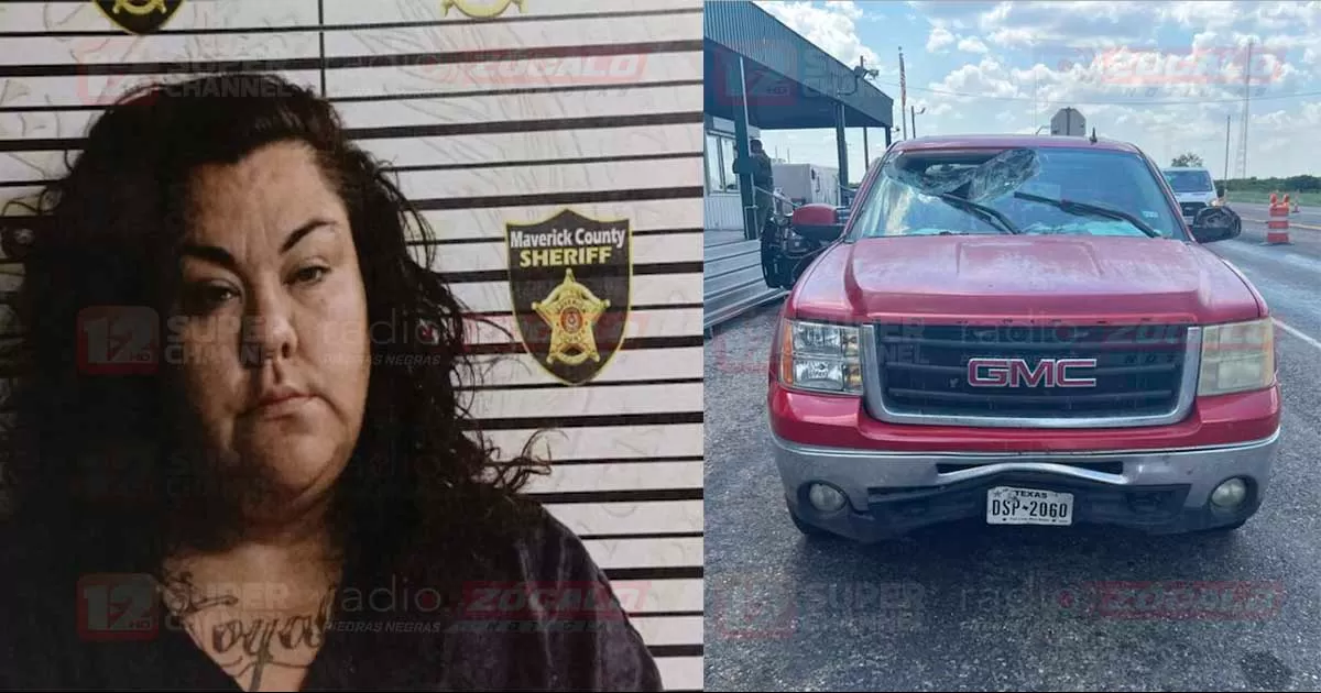 Apresan a mujer con una Pick up robada en Eagle Pass