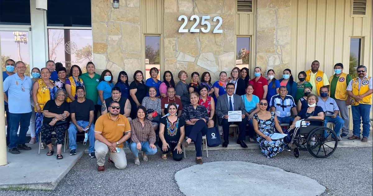 Responden ciudadanos a Feria de Salud Mexicana en Eagle Pass