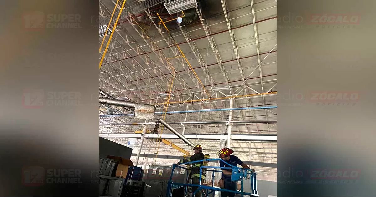Se registra conato de incendio en fábrica en Acuña