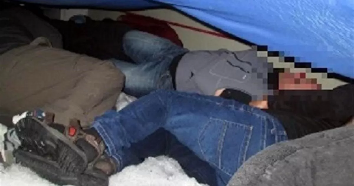 Los agentes reportaron que los migrantes viajaban en la caja frigorÃ­fica totalmente sellada, sin forma de escapar