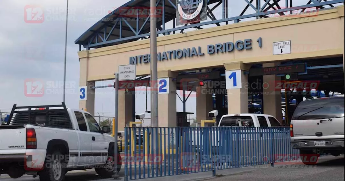 Tarifa para cruzar hacia Piedras Negras será igual en tarjeta express y en efectivo