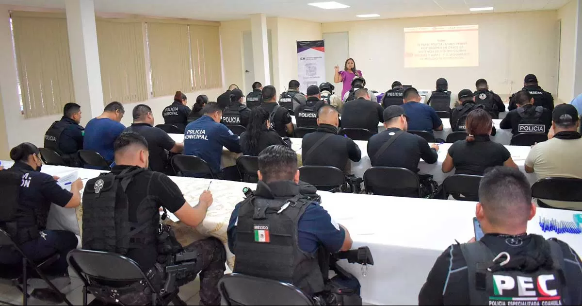 El curso impartido es para tratar casos de violencia de gÃ©nero contra las mujeres y niÃ±as.