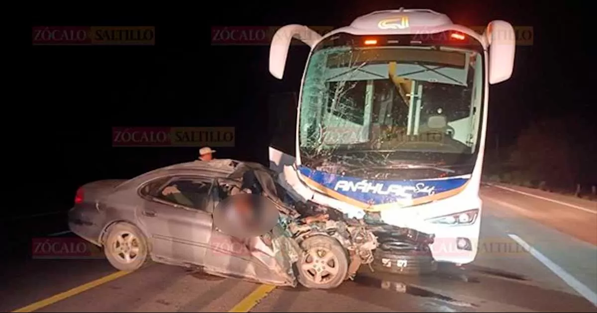 Dos personas de la tercera edad sin vida fue el saldo de un accidenta ocurrido cerca de las 20:30 horas en la carretera RibereÃ±a.