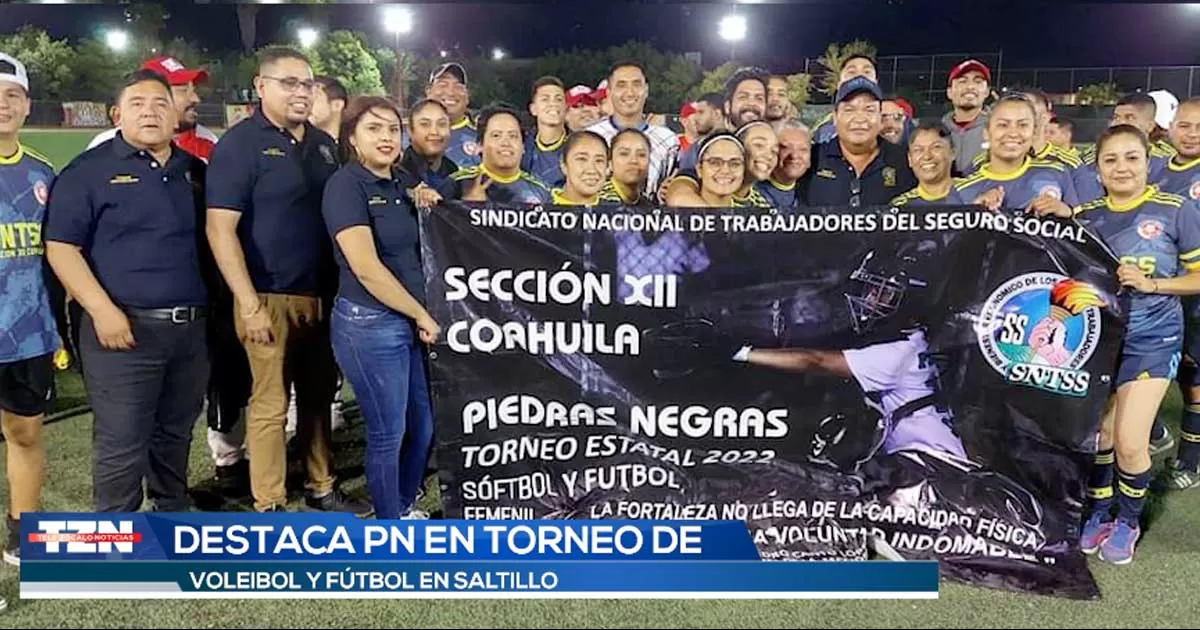 Destaca Piedras Negras en torneo estatal de voleibol y Fútbol