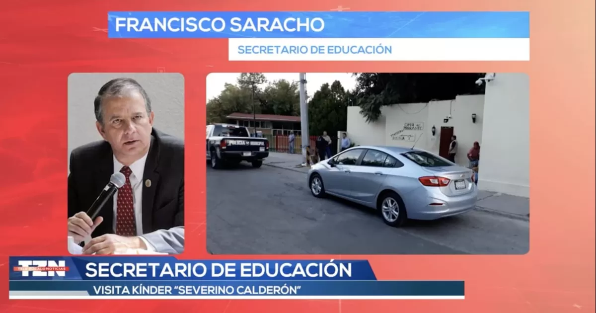 Visita Secretario de Educación Kínder "Severino Calderón"; agradece apoyo de alcaldesa