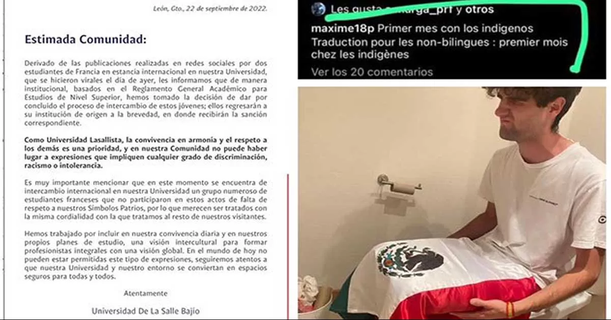 Expulsa La Salle Bajío a 2 franceses por ofensa a mexicanos