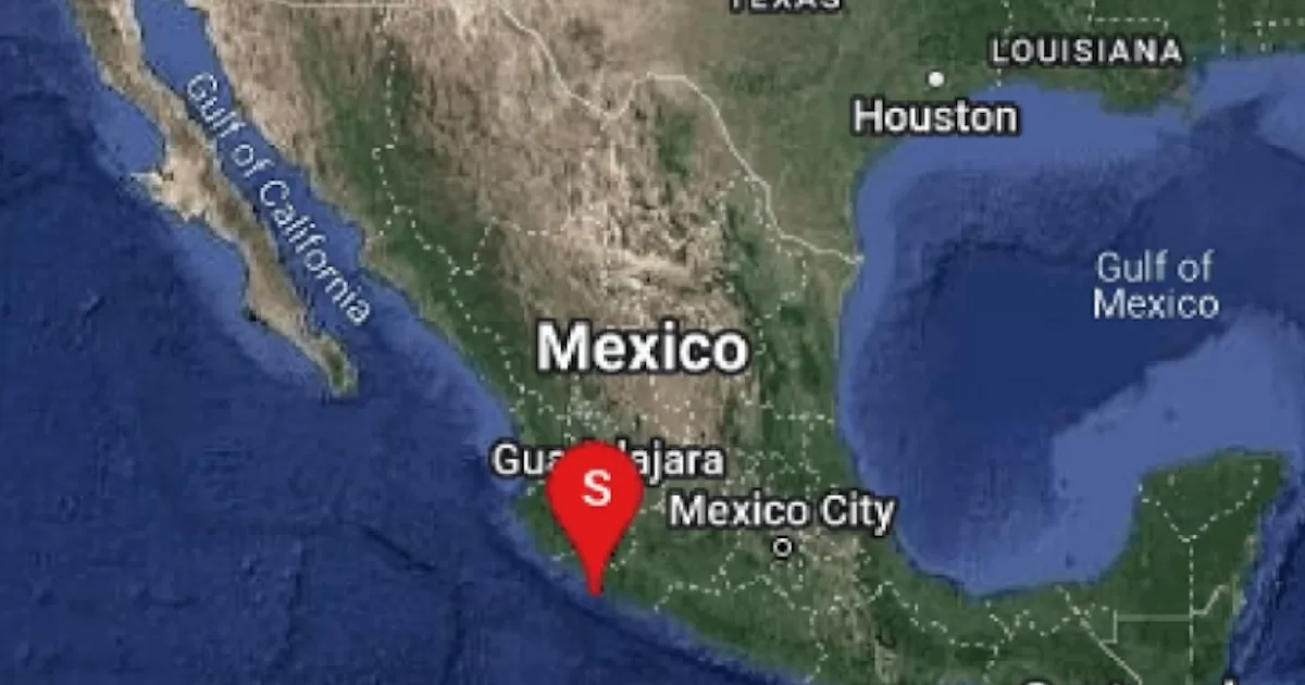 Nuevo sismo en Colima; es de magnitud preliminar 5.6