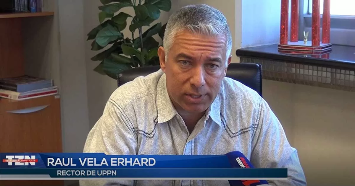 El rector Vela Erhard comentÃ³ que el reconocimiento es gracias al trabajo de todos los departamentos.