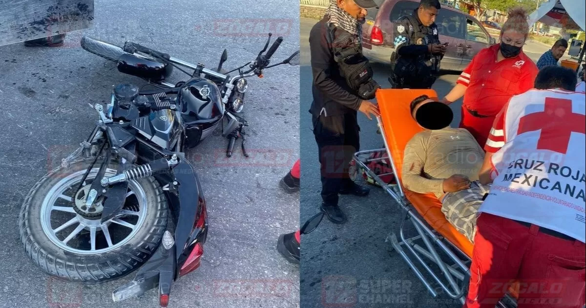 Atropella a motociclista y se da a la fuga en Acuña