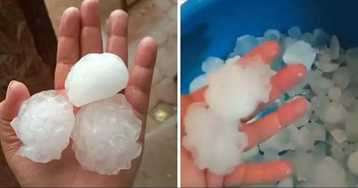 Registra Hermosillo temperatura de 41 grados y caída de enorme granizo el mismo día
